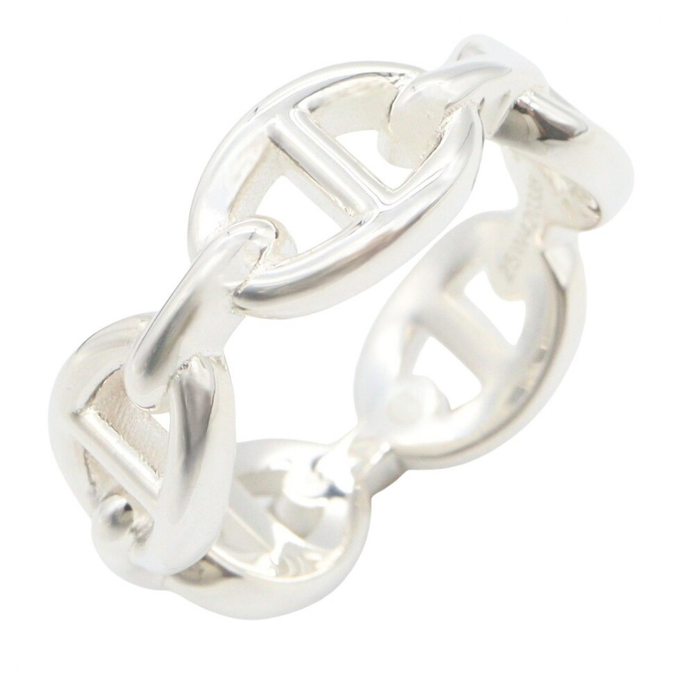 Hermes Enchainee Pm Ring Silver #351986H10B